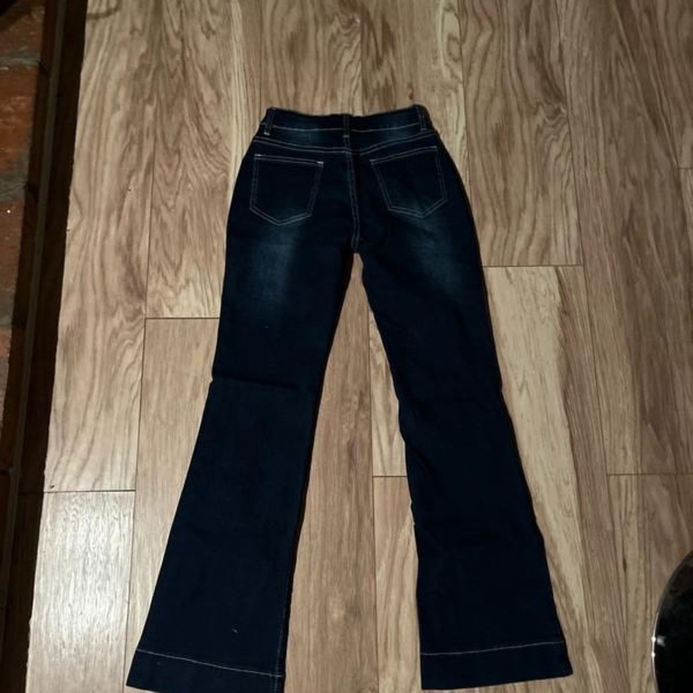 Classic Black GarmentFlared denim jeans